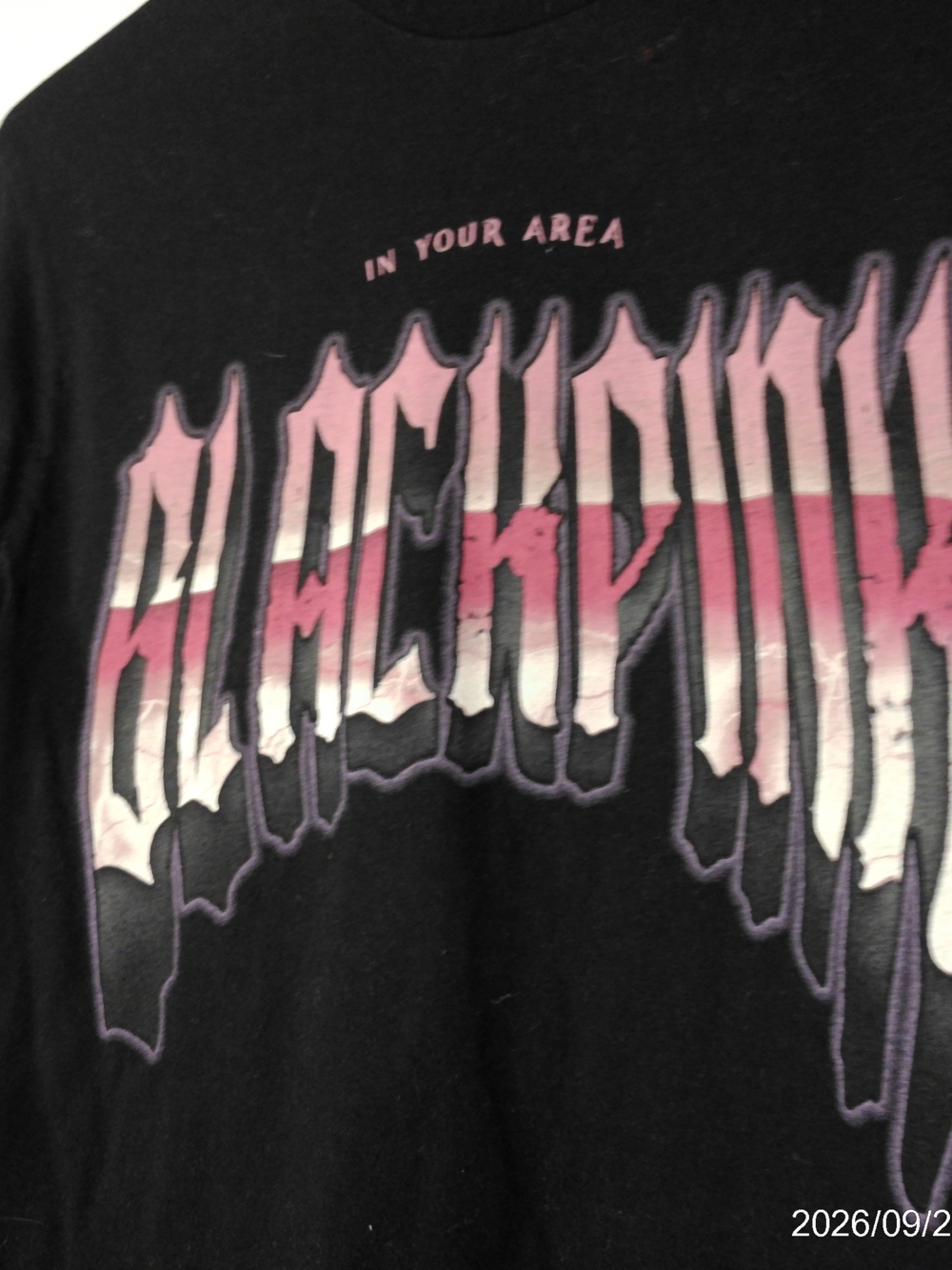 BLACKPINK 2019 In Your Area World Tour Long Sleeve Graphic Tee Black Lane Seven